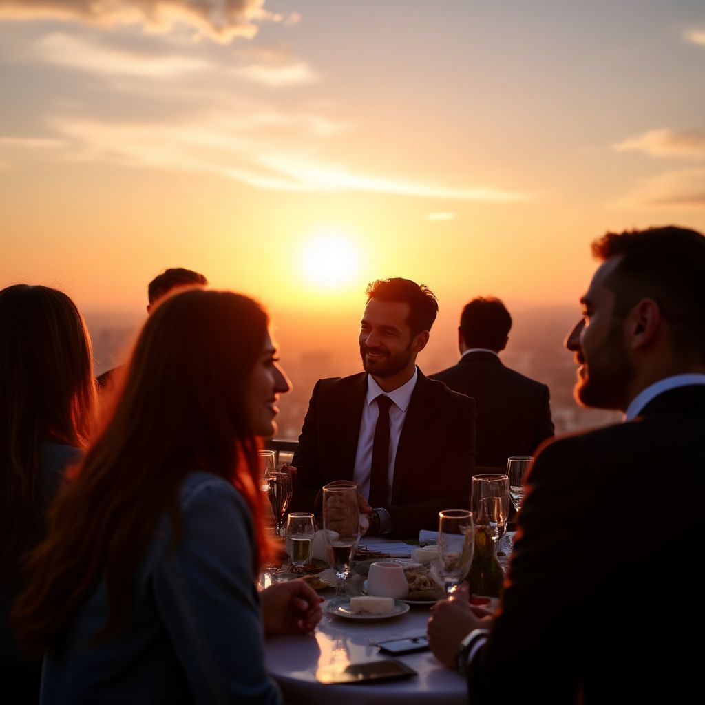 Evento de networking financiero